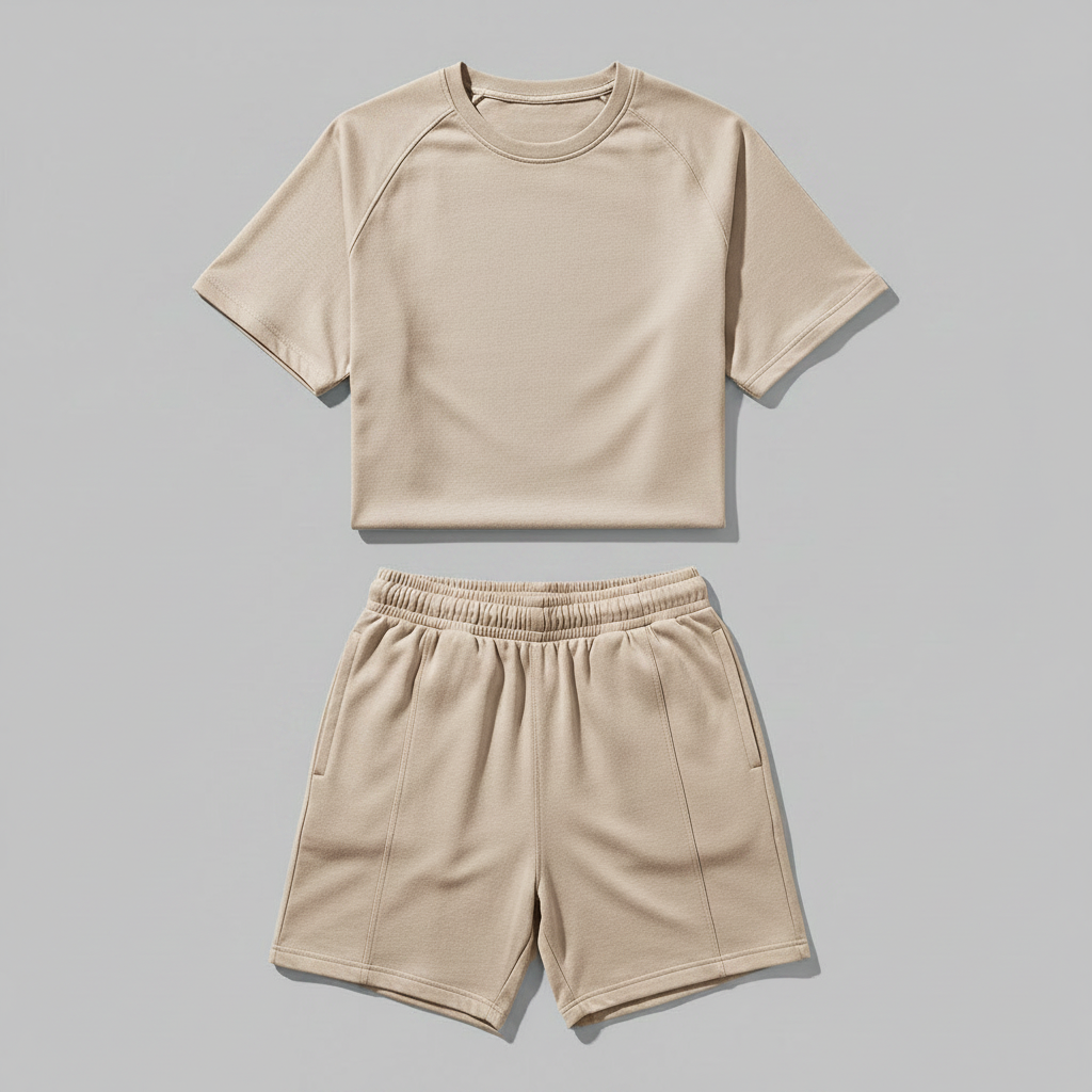 Conjunto Casual Masculino | Camisa e Shorts de Verão