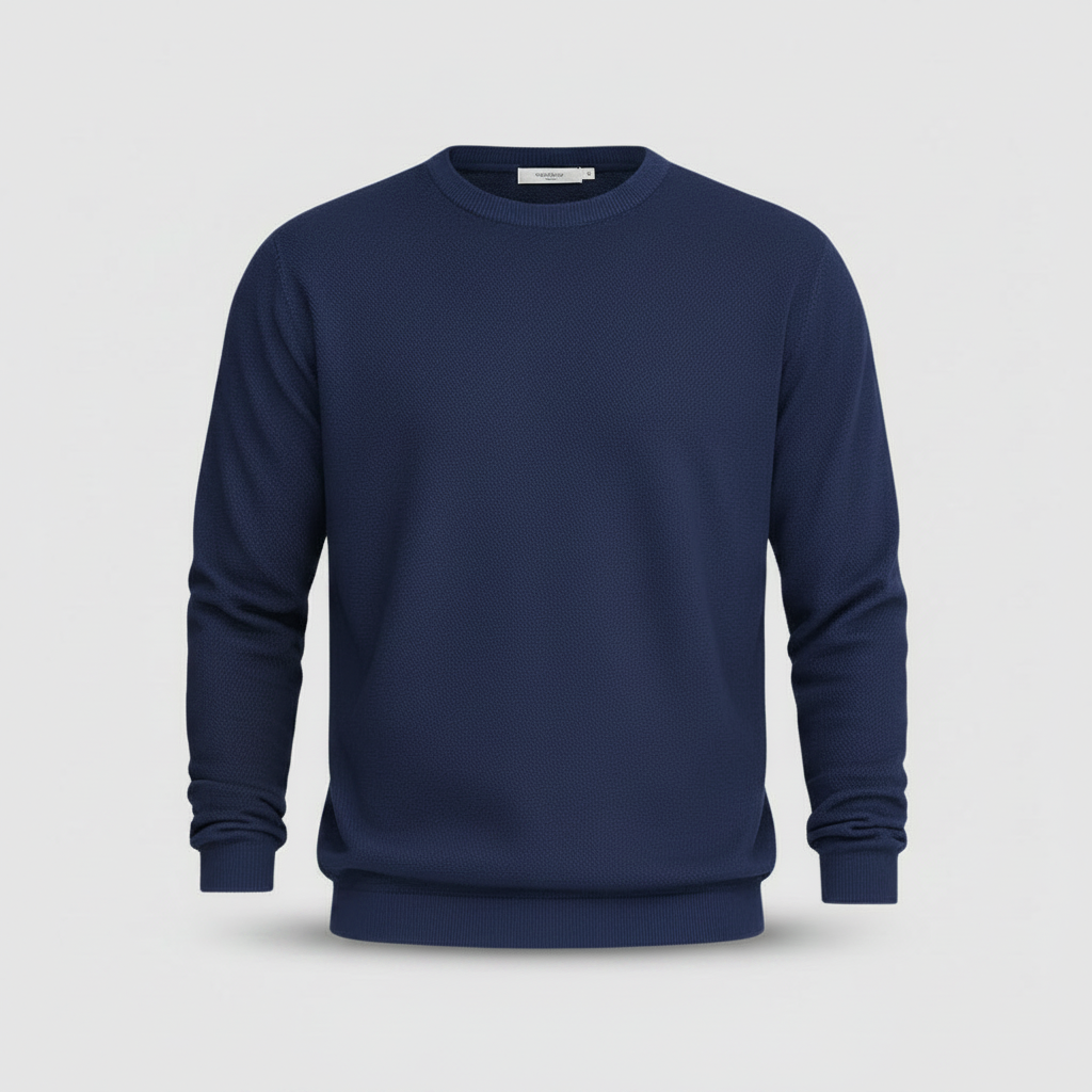 Suéter Masculino Gola Redonda | Conforto Diário Casual