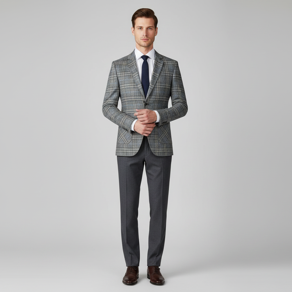 Blazer Slim Fit Masculino Leve | Casual e Formal
