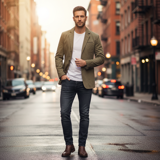 Blazer Para Homens Casual Leve | Estilo Refinado Diário