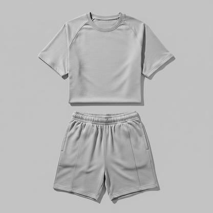 Conjunto Casual Masculino | Camisa e Shorts de Verão