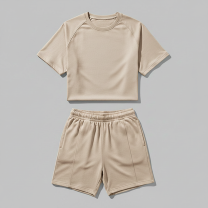 Conjunto Casual Masculino | Camisa e Shorts de Verão