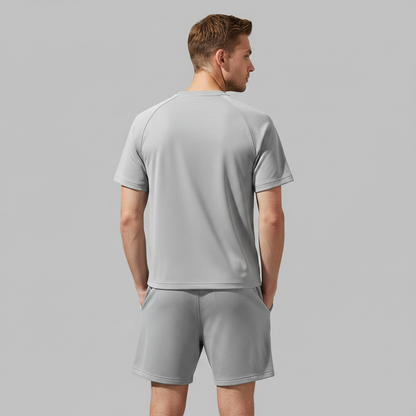 Conjunto Casual Masculino | Camisa e Shorts de Verão