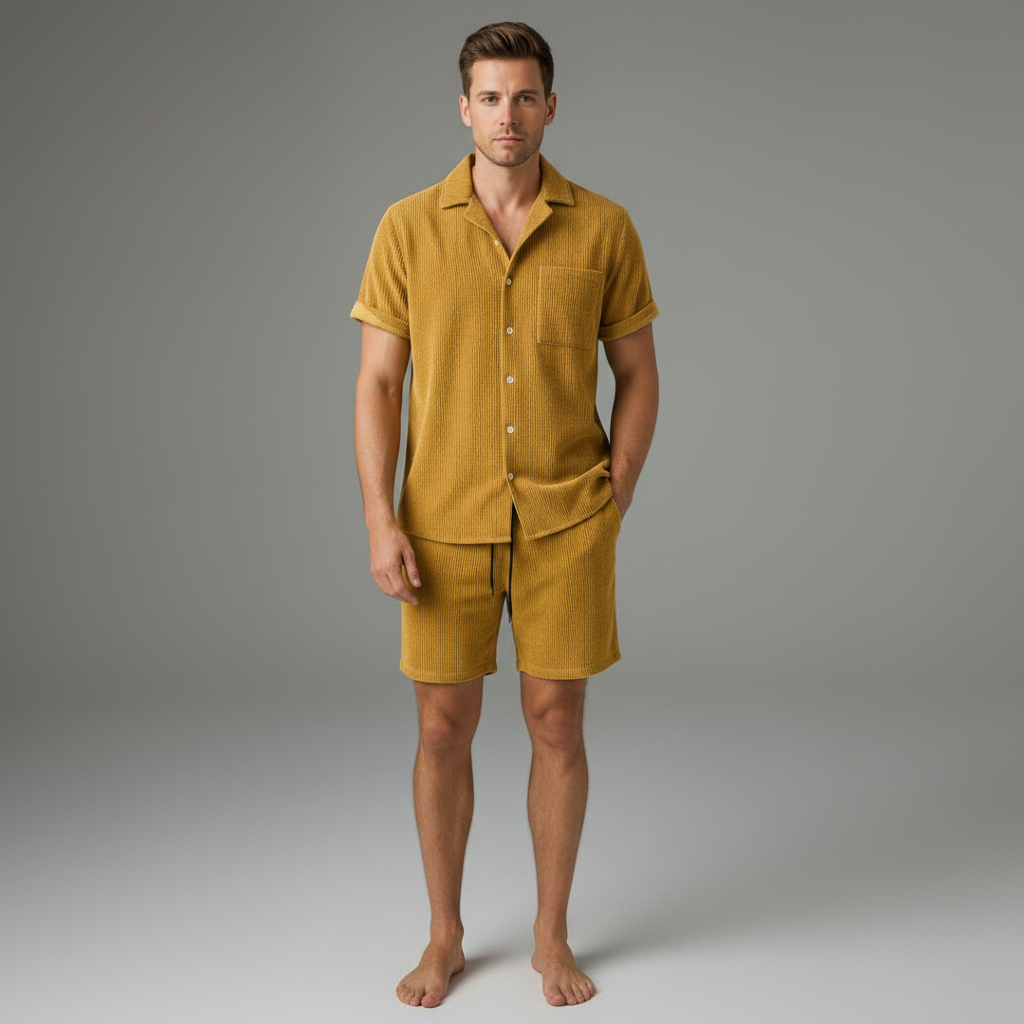 Harold Combinatieset | Conjunto Masculino Dois Peças Estiloso