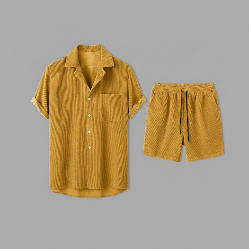 Harold Combinatieset | Conjunto Masculino Dois Peças Estiloso