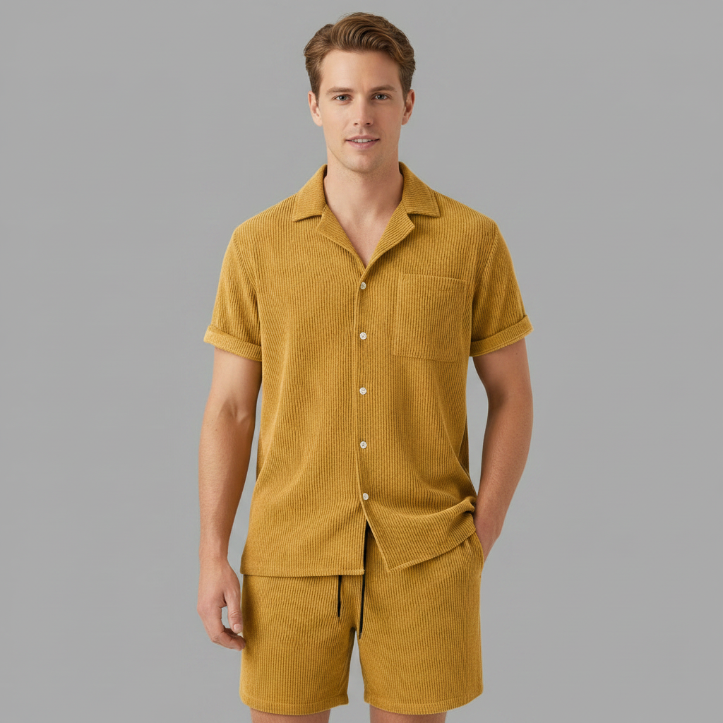 Harold Combinatieset | Conjunto Masculino Dois Peças Estiloso