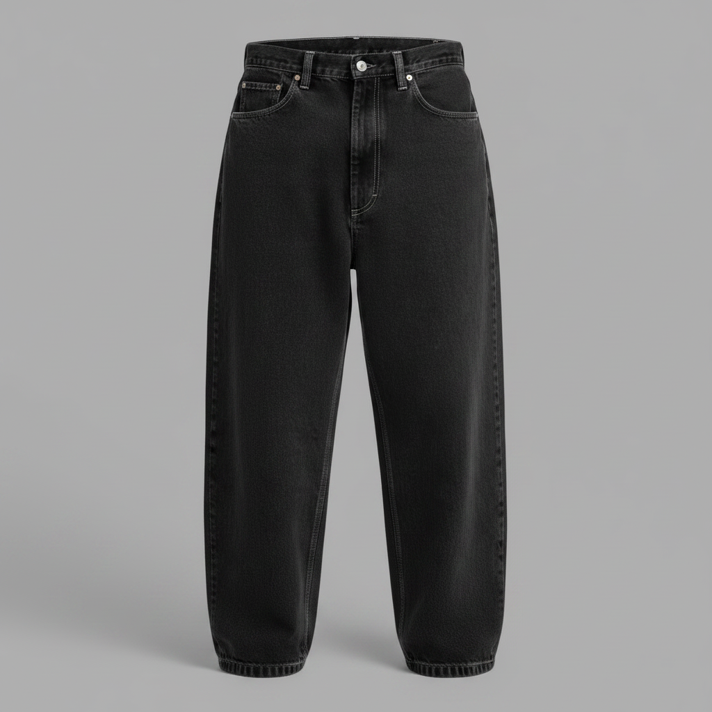 Calça Wide Leg Masculina Samuel | Calça Jeans Casual