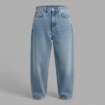Calça Wide Leg Masculina Samuel | Calça Jeans Casual