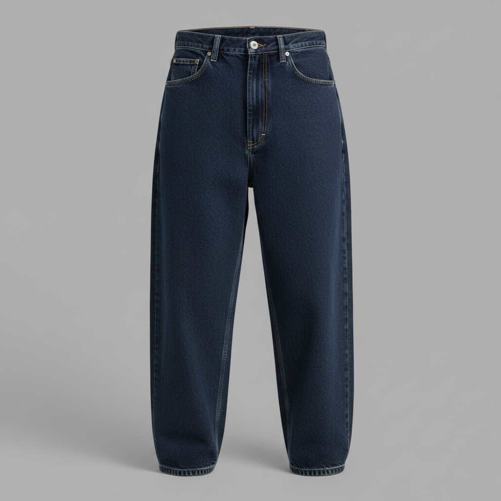 Calça Wide Leg Masculina Samuel | Calça Jeans Casual