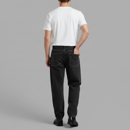 Calça Wide Leg Masculina Samuel | Calça Jeans Casual