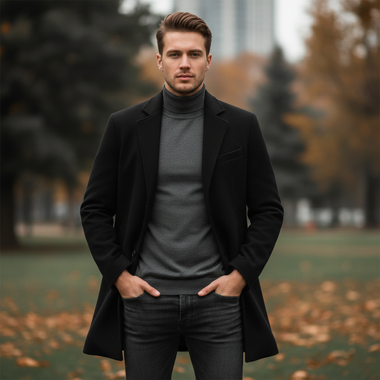 Casaco Maxwell | Casaco Masculino de Lã para Inverno