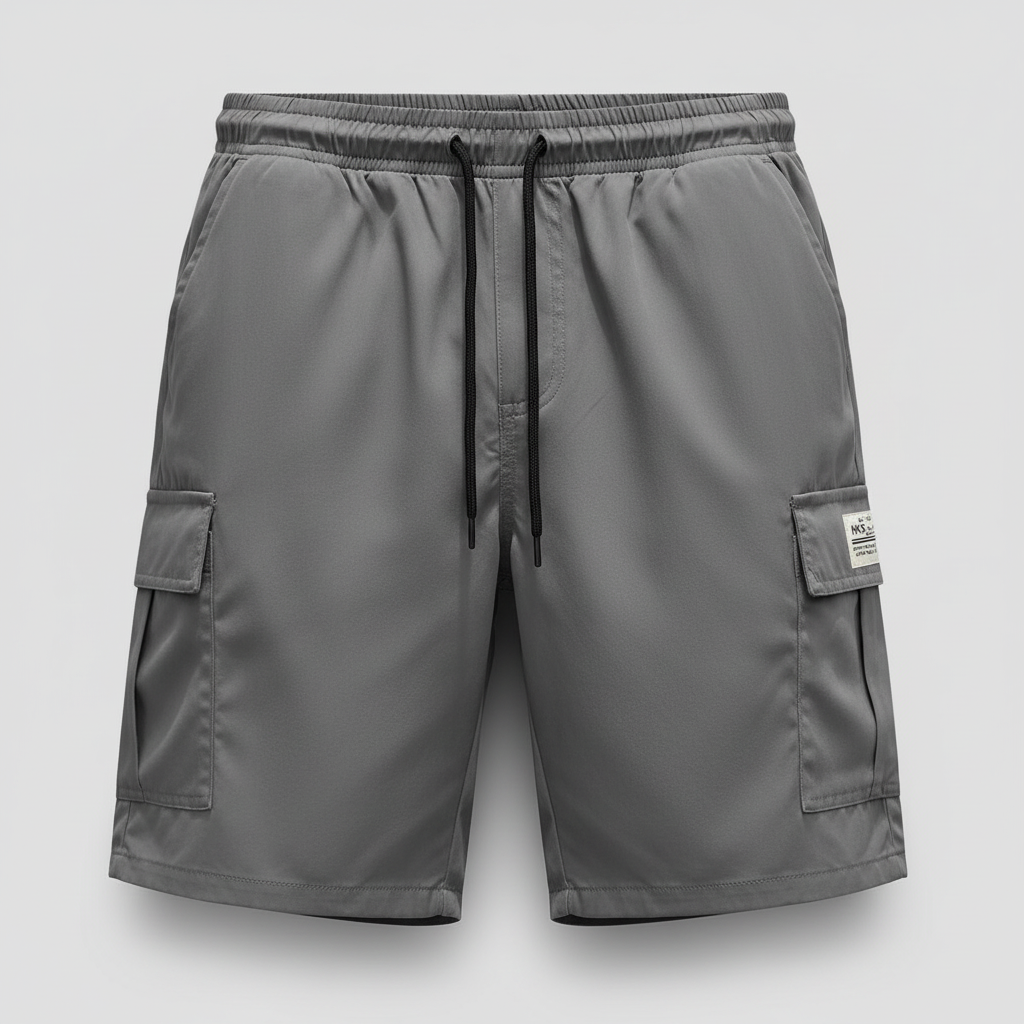 Short Cargo Masculino com Cintura Ajustável | Casual Verão