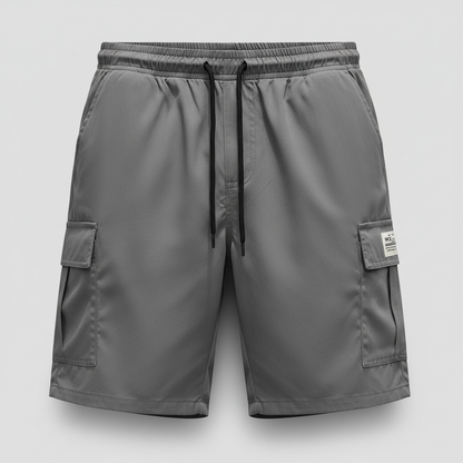 Short Cargo Masculino com Cintura Ajustável | Casual Verão