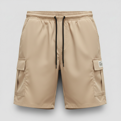 Short Cargo Masculino com Cintura Ajustável | Casual Verão