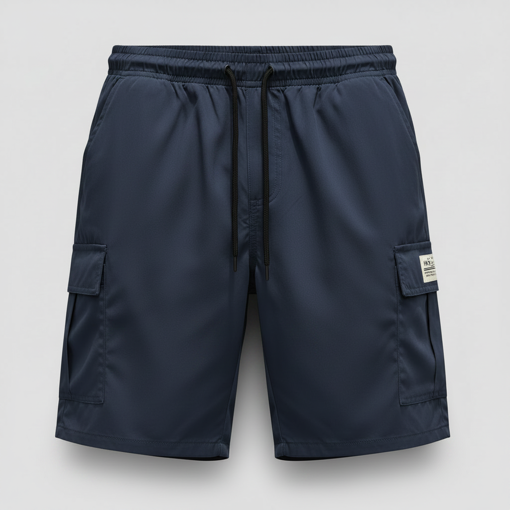 Short Cargo Masculino com Cintura Ajustável | Casual Verão
