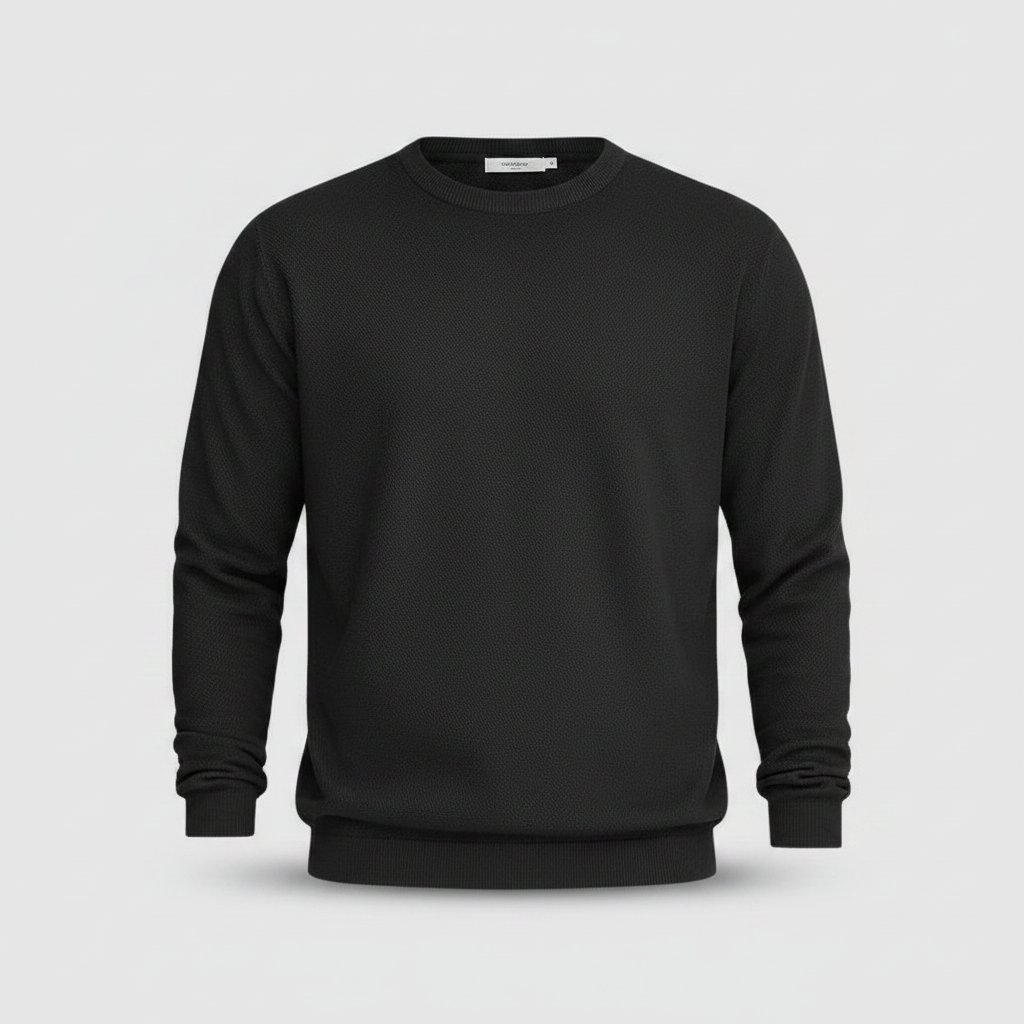 Suéter Masculino Gola Redonda | Conforto Diário Casual