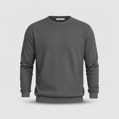 Suéter Masculino Gola Redonda | Conforto Diário Casual