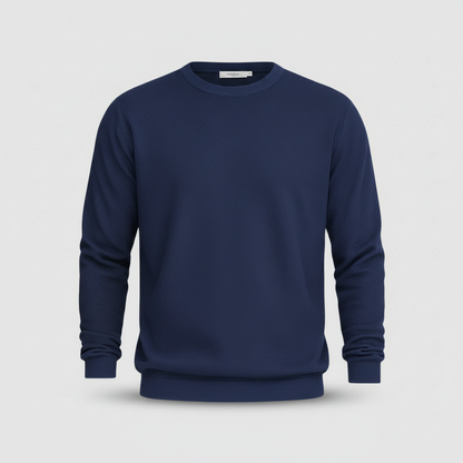 Suéter Masculino Gola Redonda | Conforto Diário Casual
