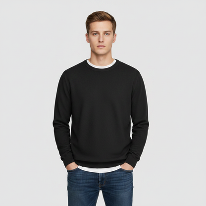 Suéter Masculino Gola Redonda | Conforto Diário Casual