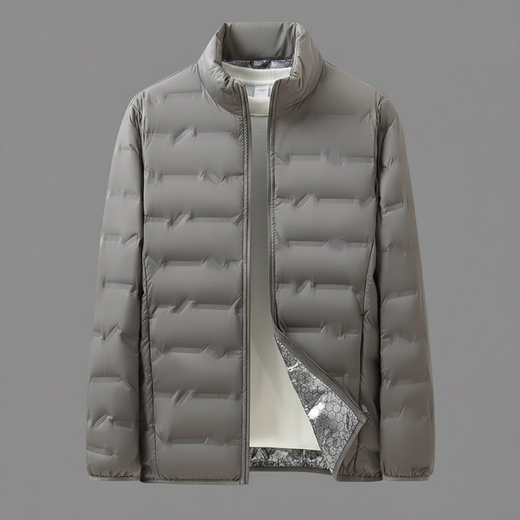 Jaqueta Masculina Leve Acolchoada | Design Slim e Resistente