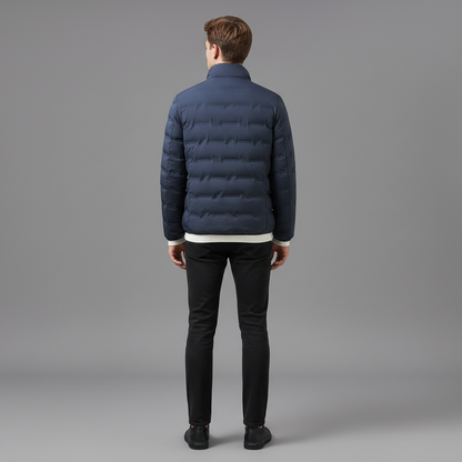 Jaqueta Masculina Leve Acolchoada | Design Slim e Resistente